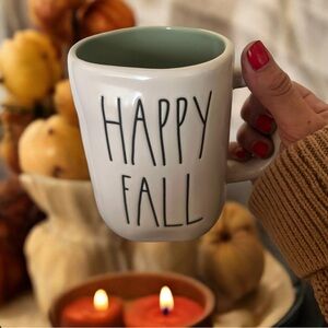 Rae Dunn double sided mug NWT